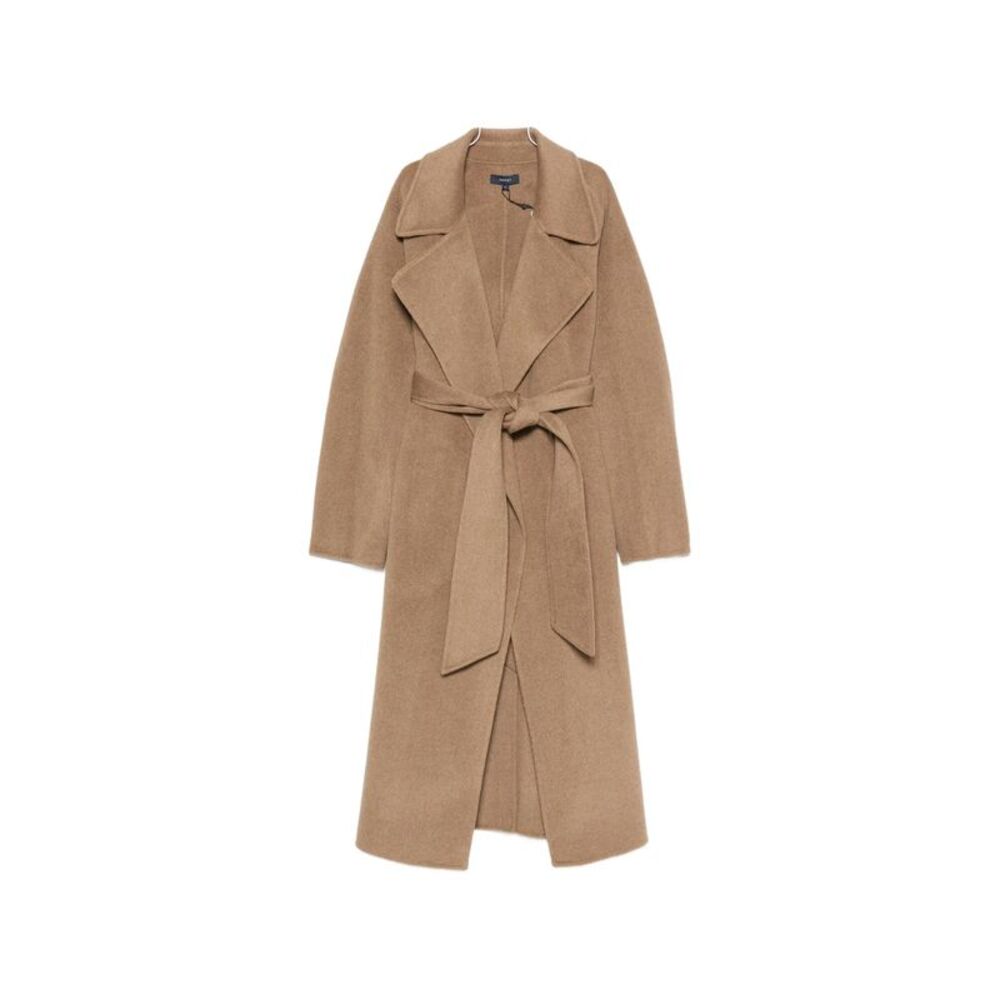 Soeur Brown Coats - Single Breasted Coats Women
